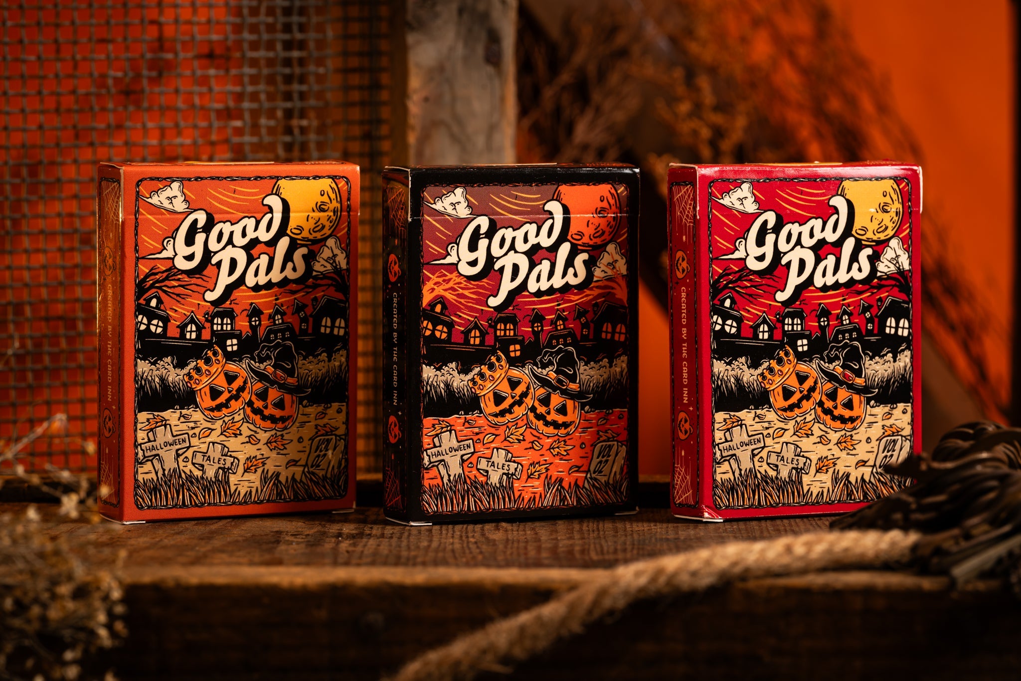 Good Pals Halloween Tales Playing Cards - Volume 1 & Volume 2
