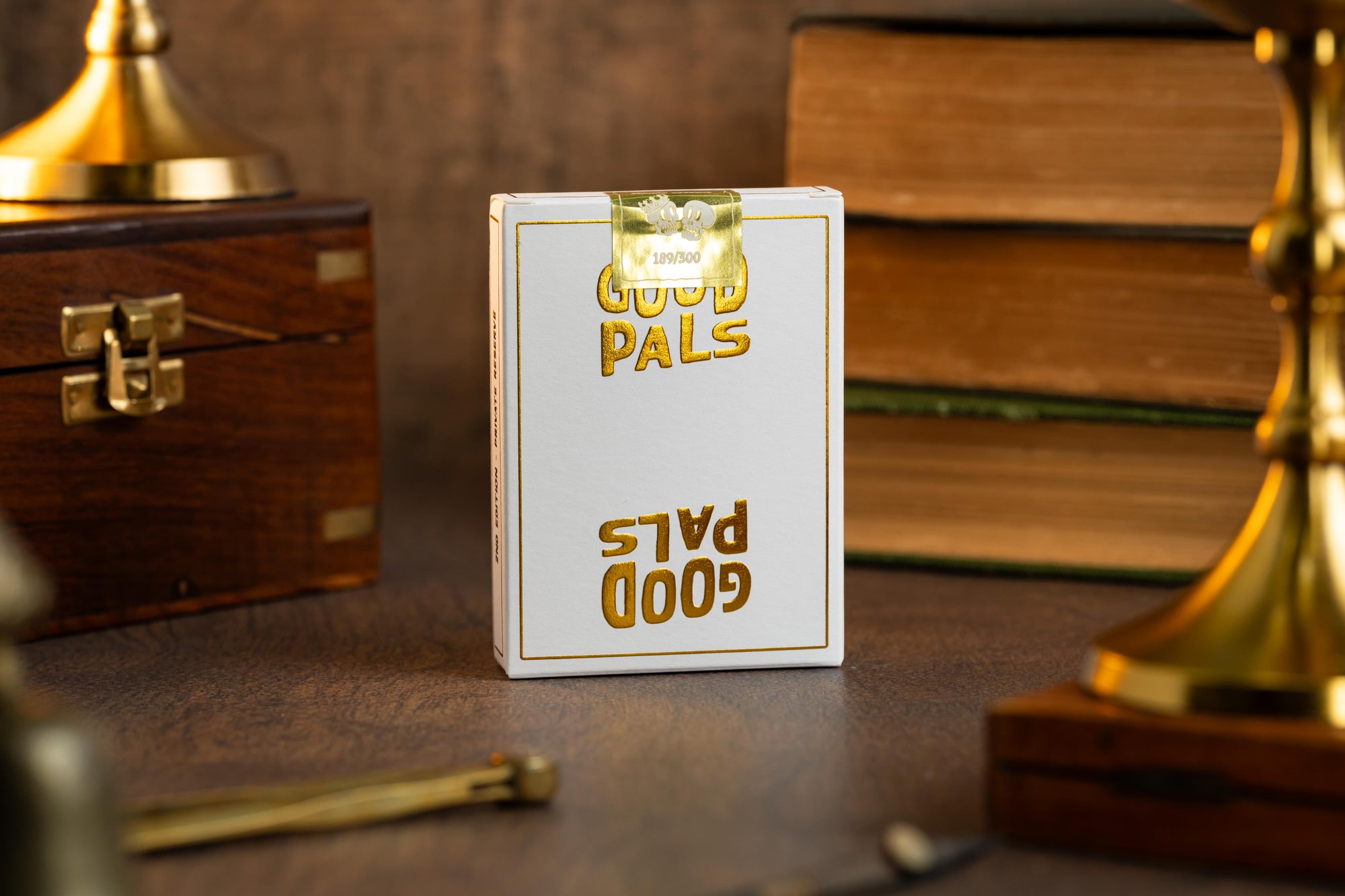 Good Pals Logo Playing Cards - Gold Foiled Private Reserve (GILDED Edition of 50)