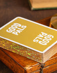 Good Pals Logo Playing Cards - GILDED Gold Foiled Private Reserve