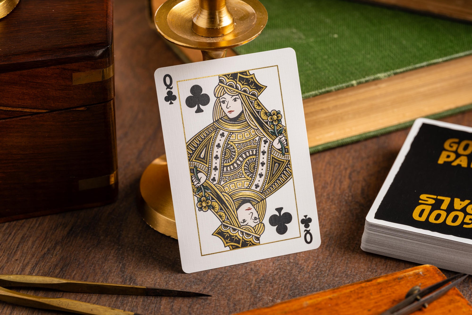 Good Pals Logo Playing Cards - Black & Gold Private Reserve