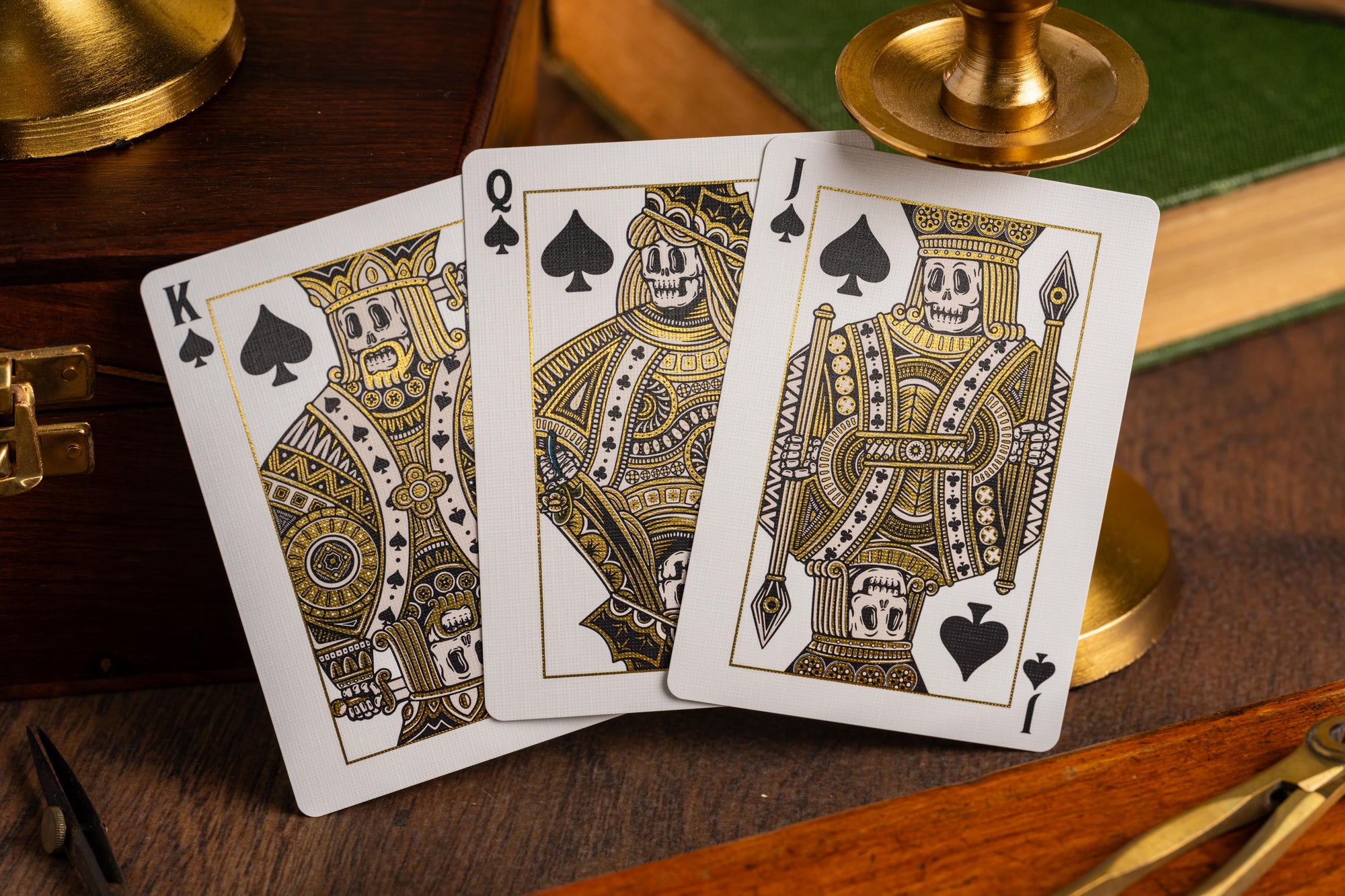 Good Pals Logo Playing Cards - Black & Gold Private Reserve