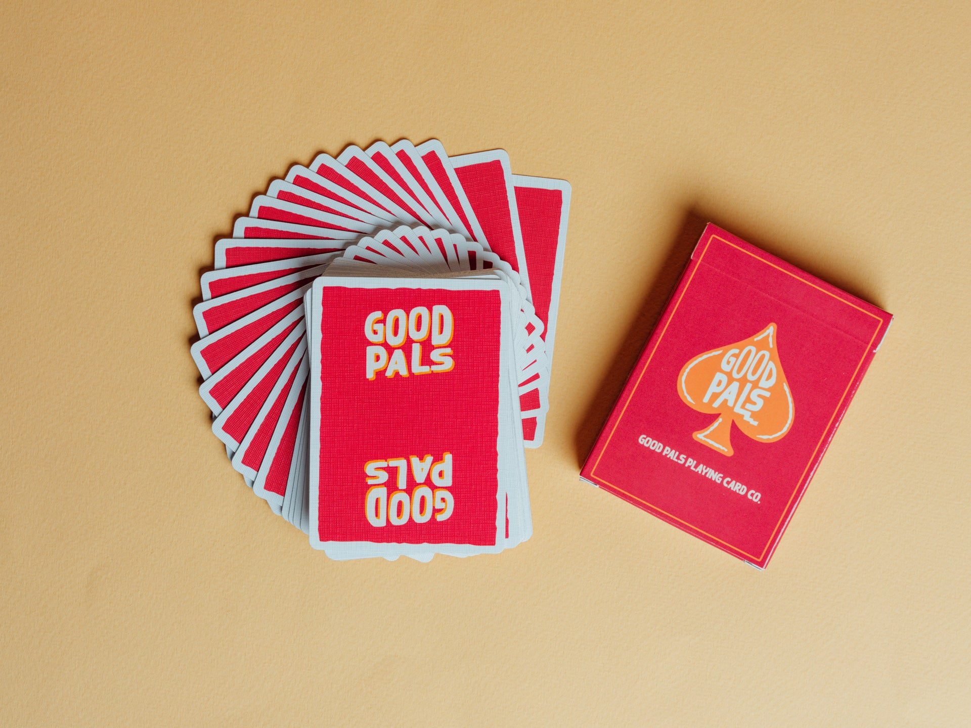 Good Pals Logo Playing Cards (Red)