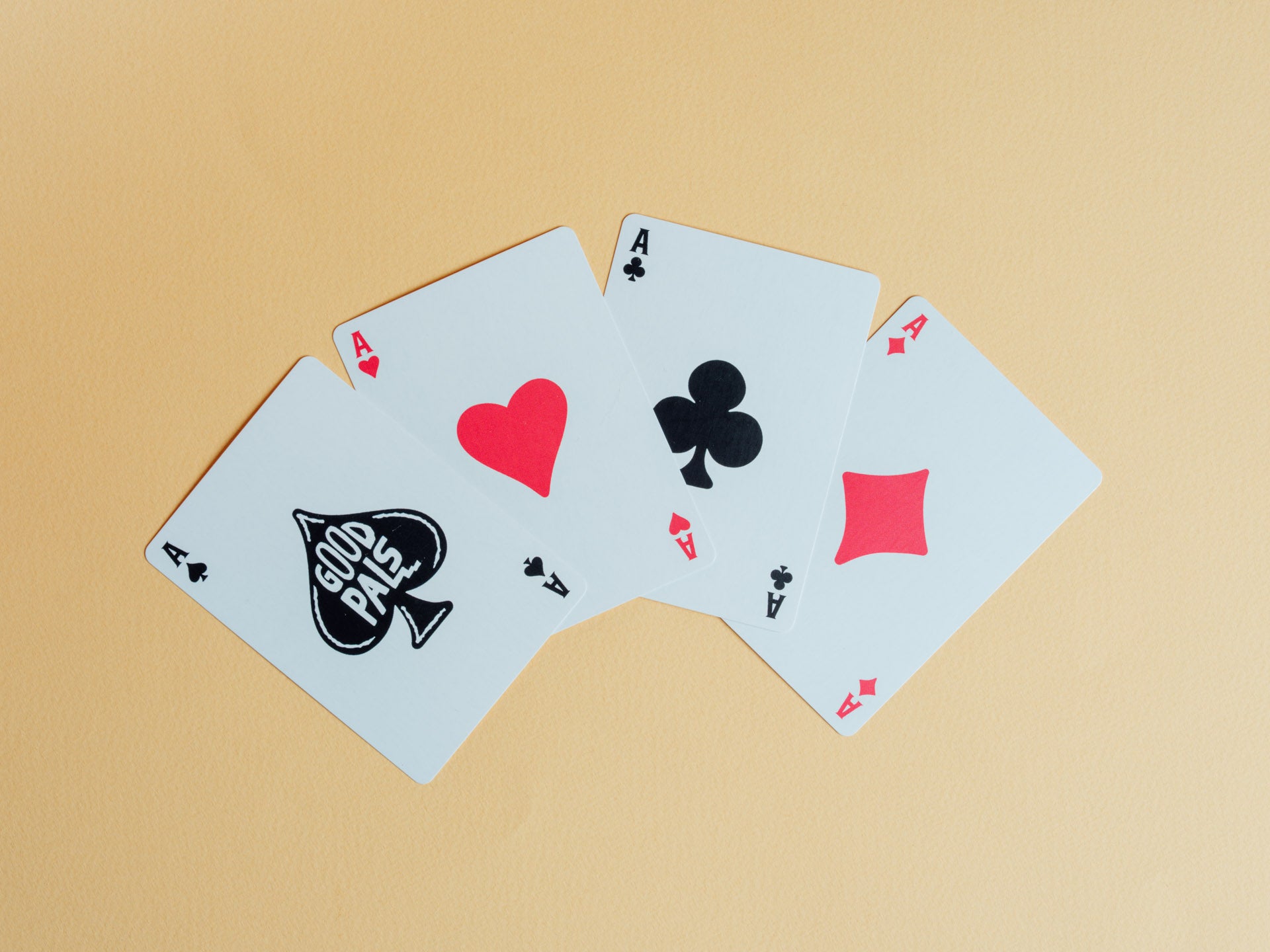 Good Pals Logo Playing Cards (Red)