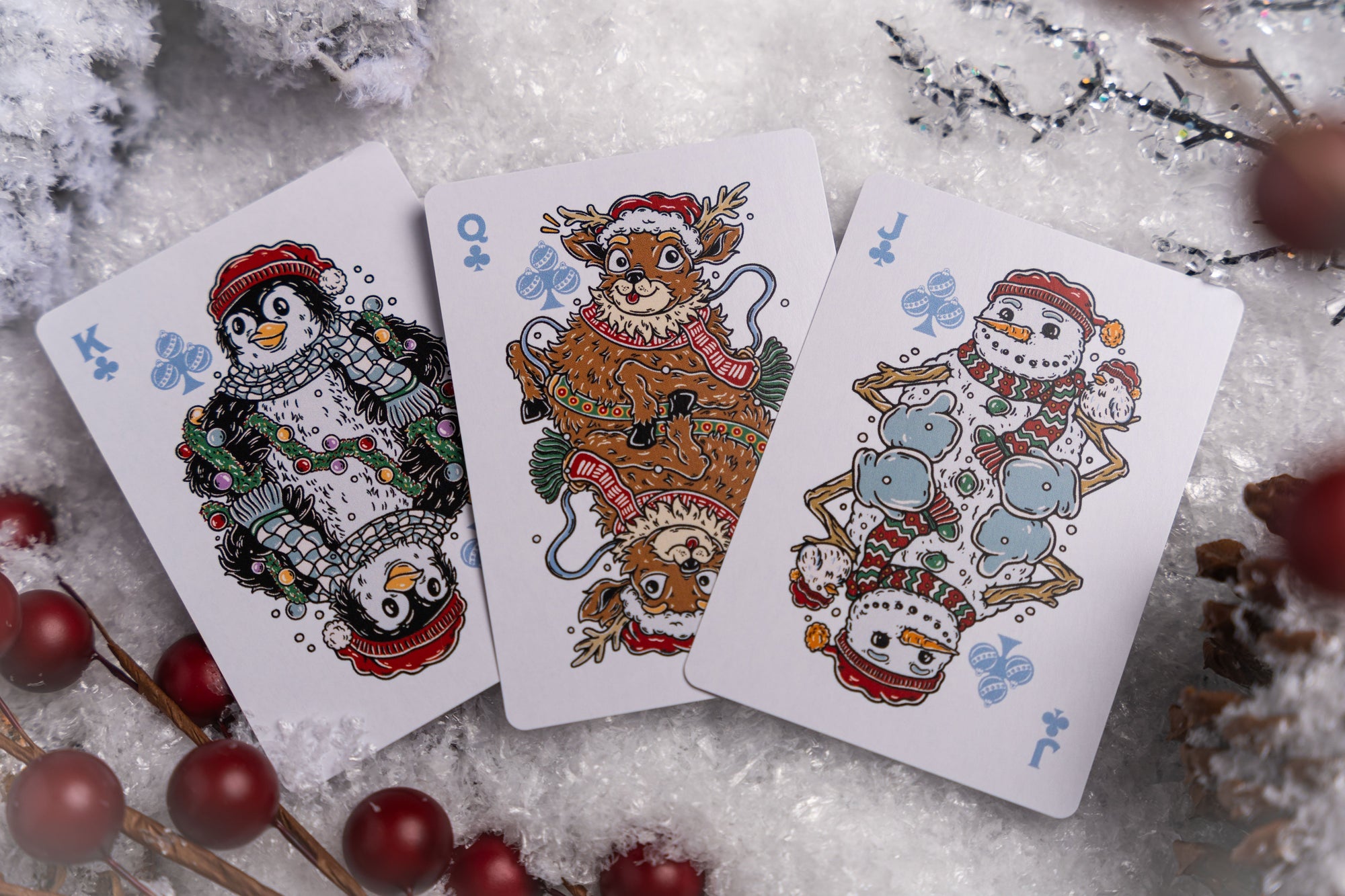 Good Pals Christmas Playing Cards