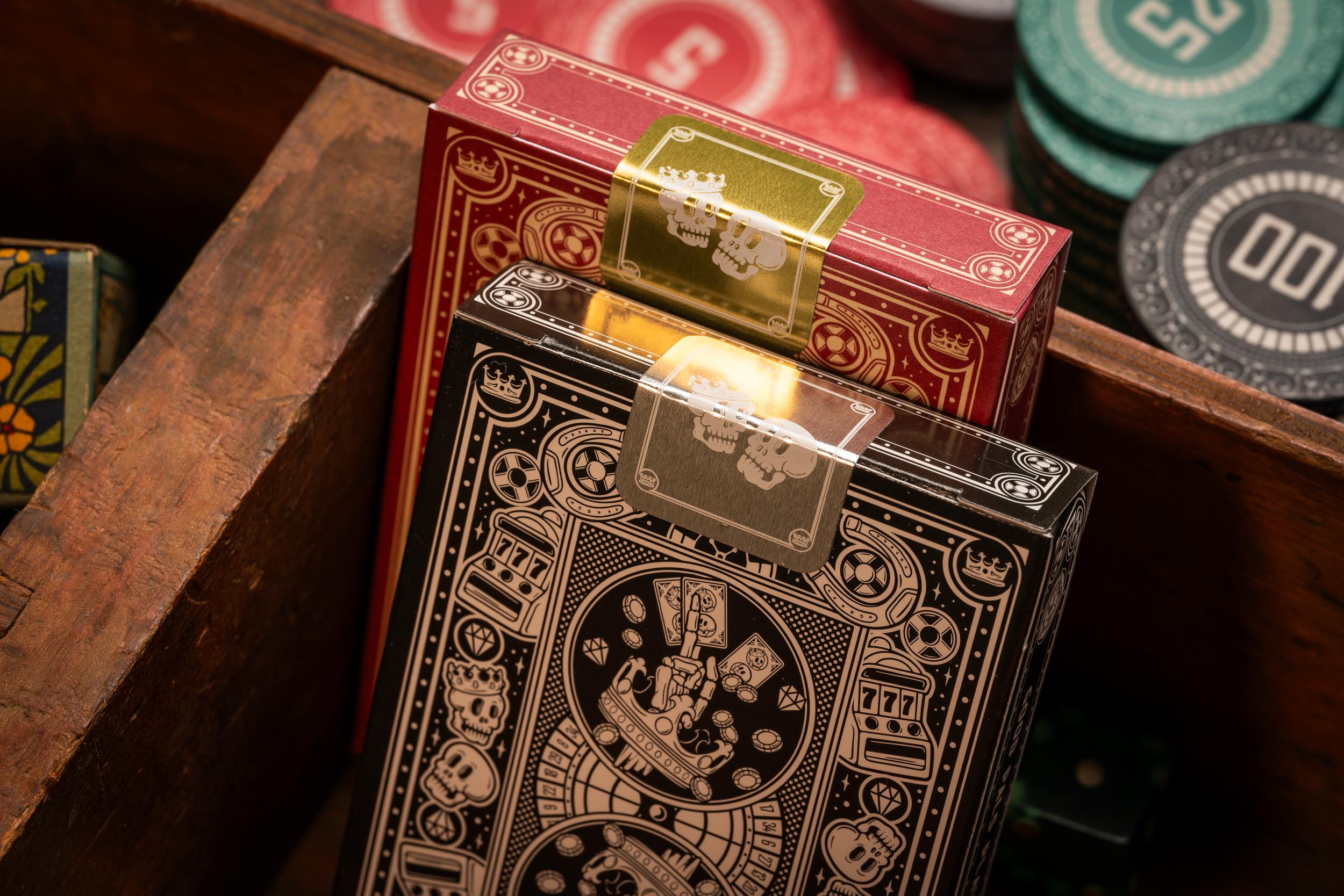 Chancers V1 Playing Cards Gilded Edition by Good Pals