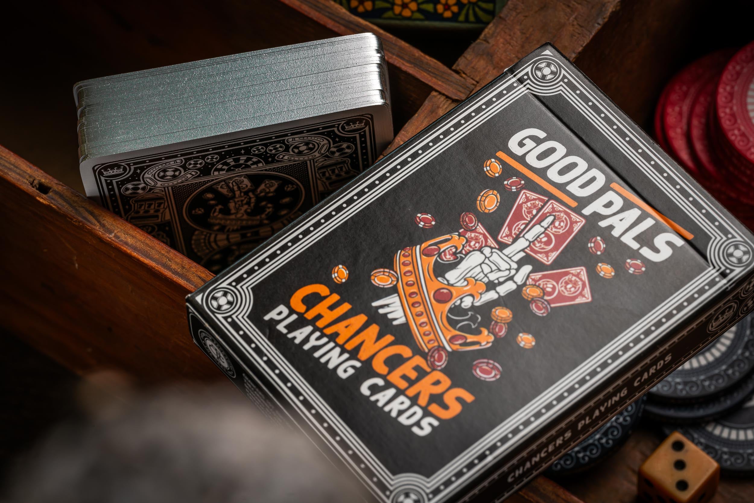 Chancers V1 Playing Cards Gilded Edition by Good Pals