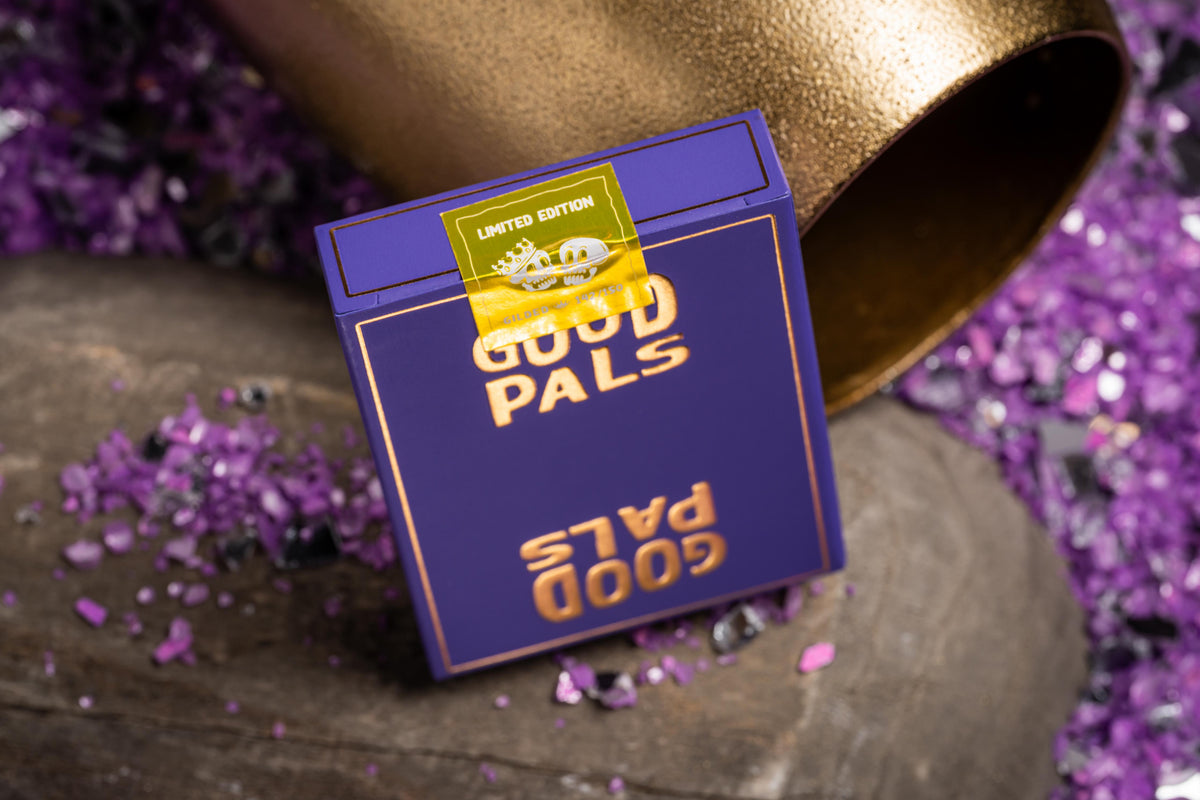GILDED Good Pals (Purple Foiled) Logo Playing Cards - Edition of 150