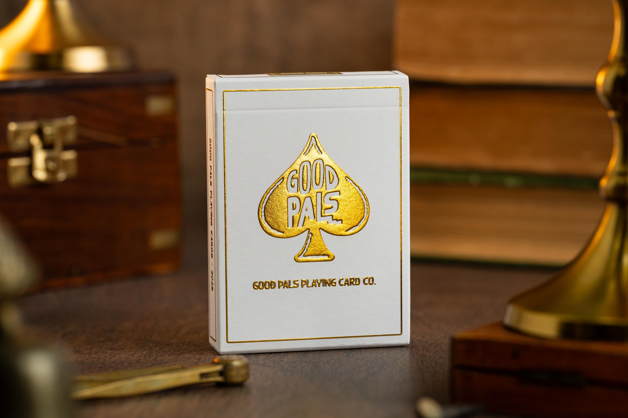 Good Pals Logo Playing Cards - Gold Foiled Private Reserve