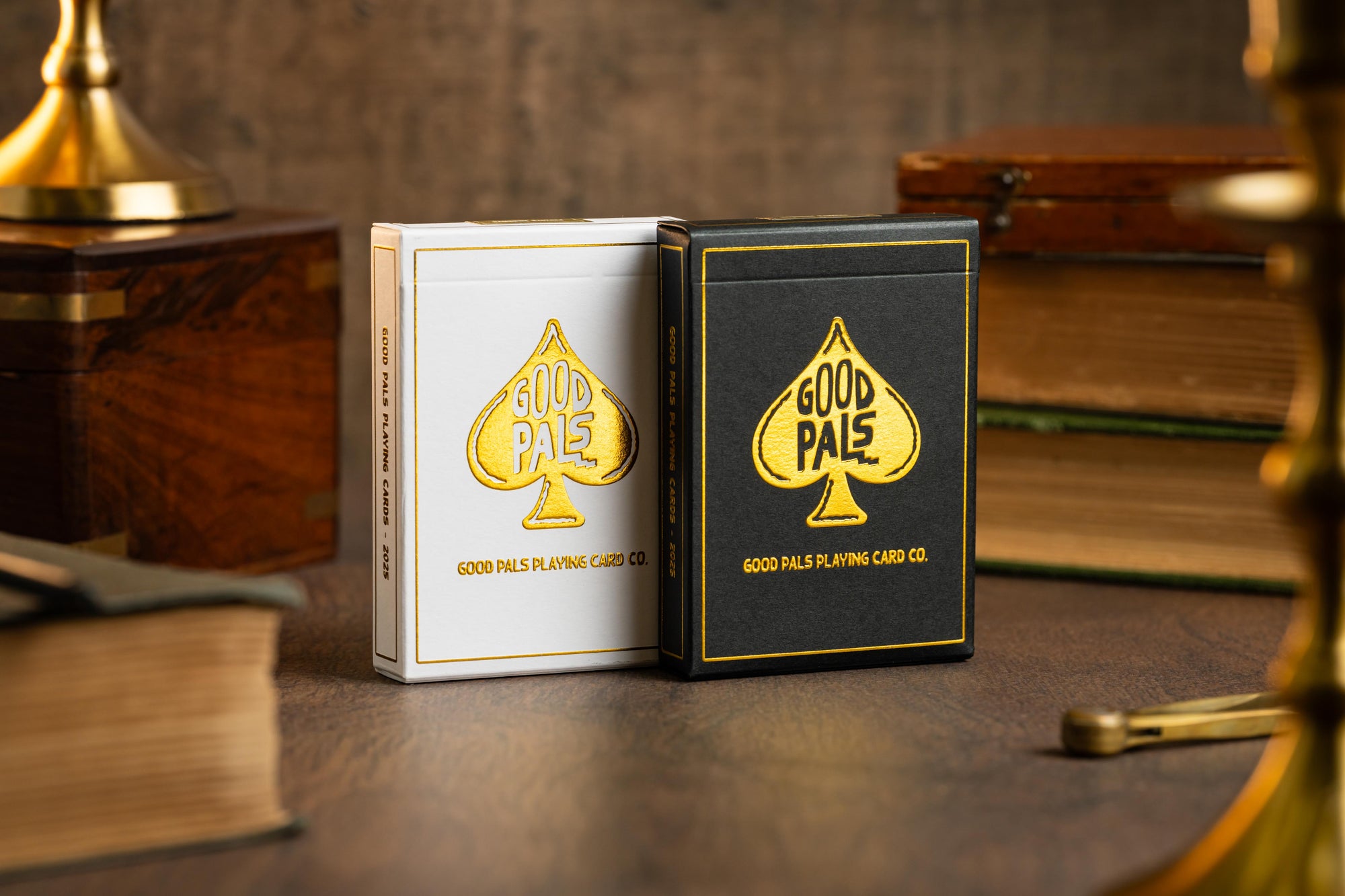 Good Pals Logo Playing Cards - Gold Foiled Private Reserve
