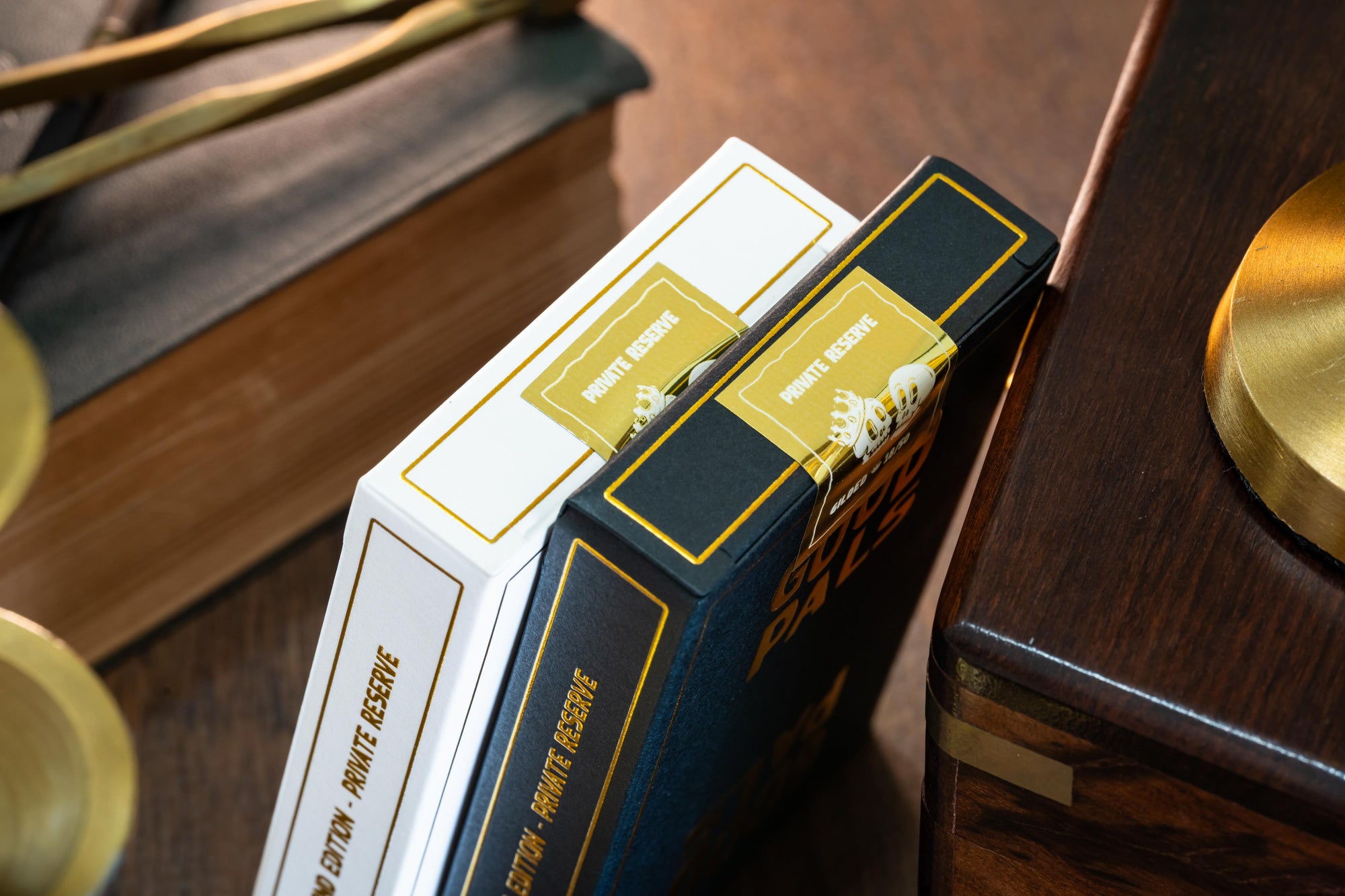 Good Pals Logo Playing Cards - Gold Foiled Private Reserve