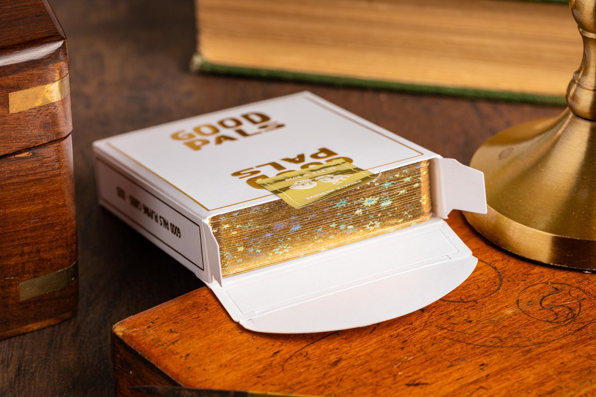 Good Pals Logo Playing Cards - GILDED Gold Foiled Private Reserve