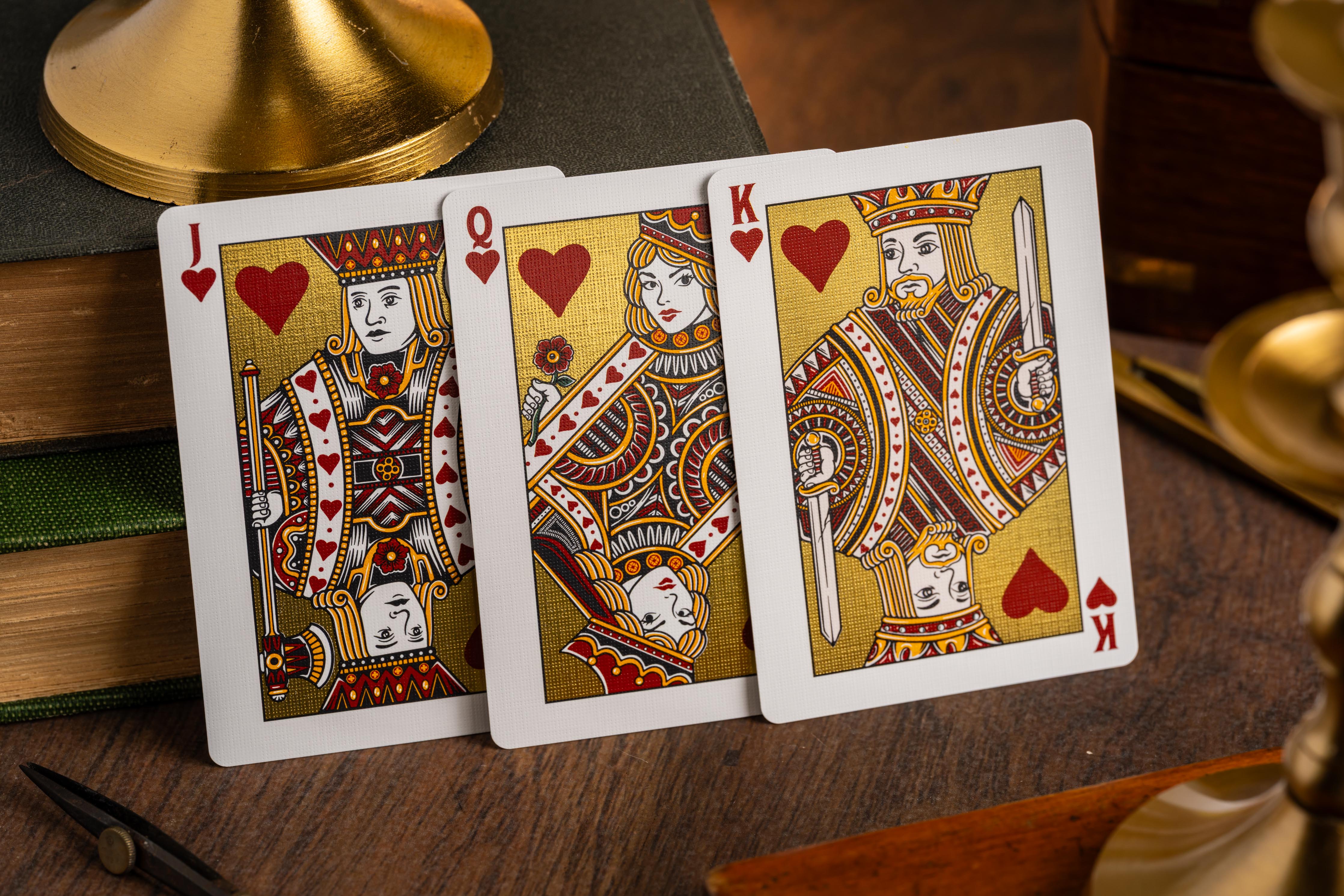 Good Pals Logo Playing Cards - GILDED Gold Foiled Private Reserve