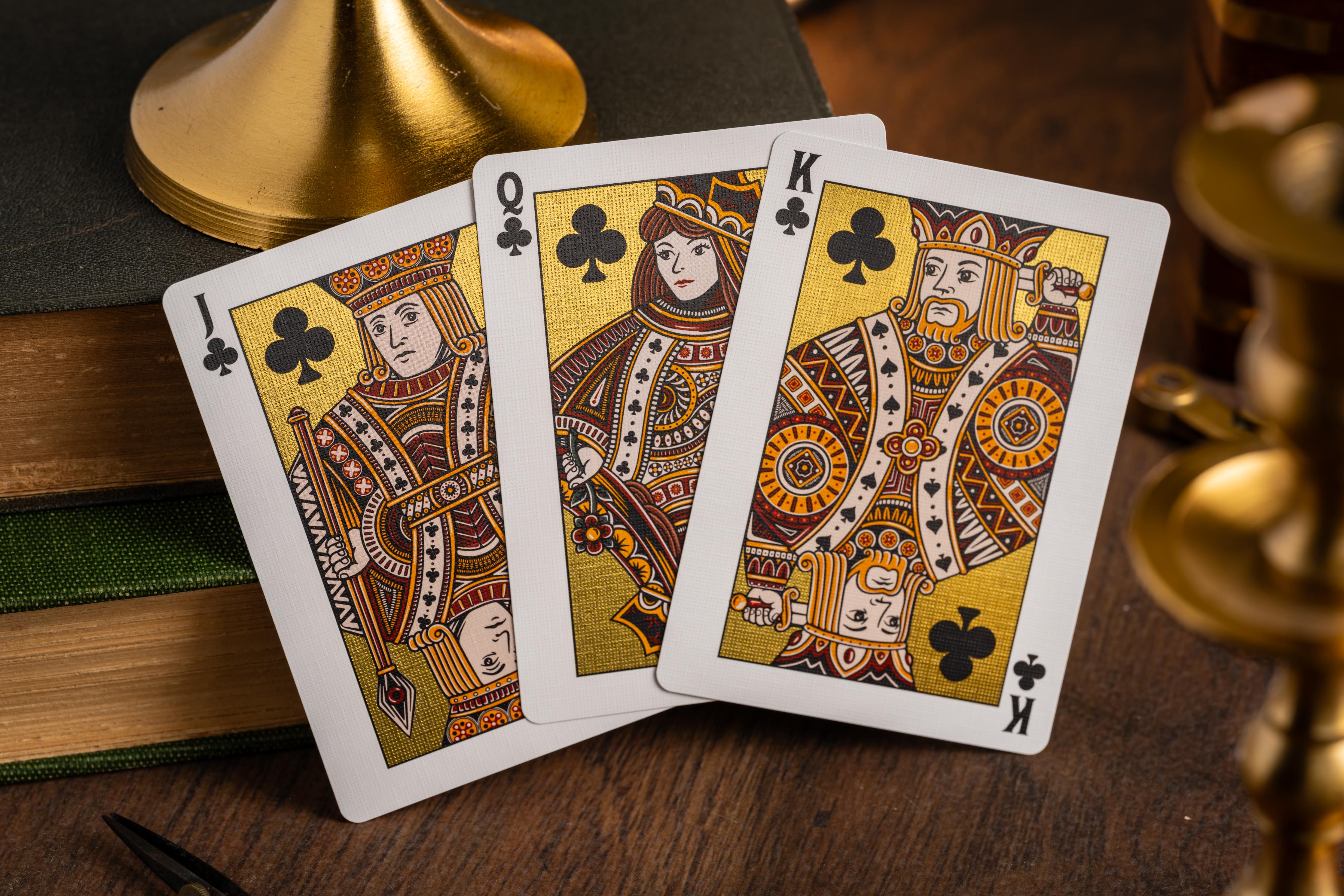 Good Pals Logo Playing Cards - GILDED Gold Foiled Private Reserve