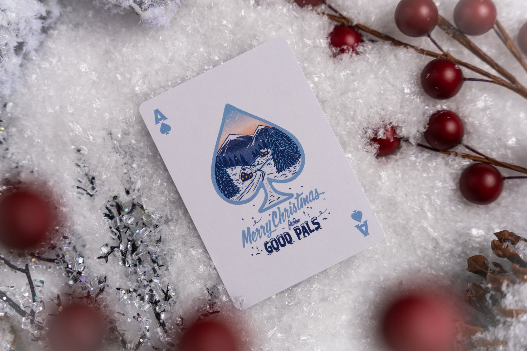 Good Pals Christmas Playing Cards - Snowman Edition