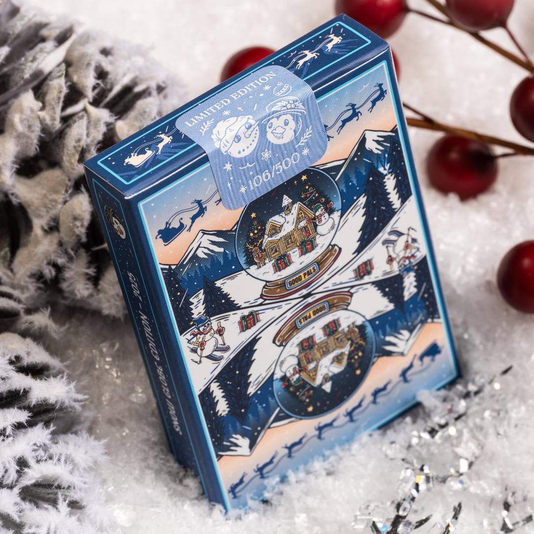 Good Pals Christmas Playing Cards - Snow Globe Edition