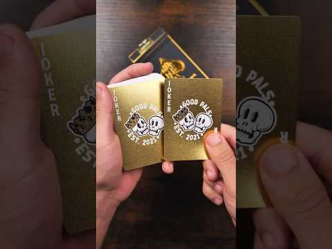 Good Pals Logo Playing Cards - Black & Gold Private Reserve
